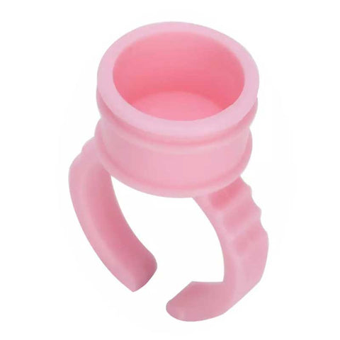 Pink Plastic PMU Ink Cup Rings