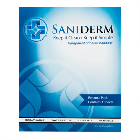 Saniderm Original Tattoo Bandage 3-Pack