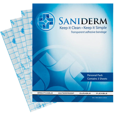 Saniderm Original Tattoo Bandage 3-Pack