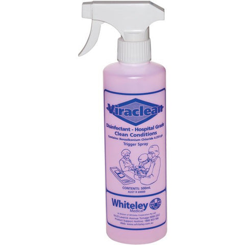 Viraclean Spray Trigger 500ml Bottle Each