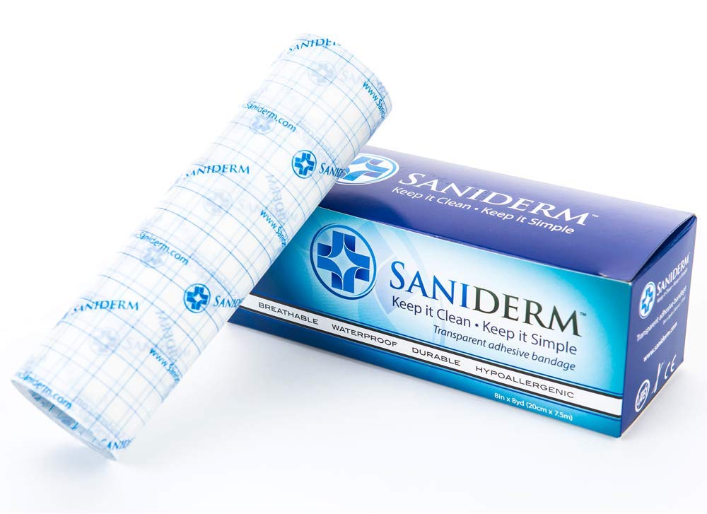 Saniderm Transparent Adhesive Bandages