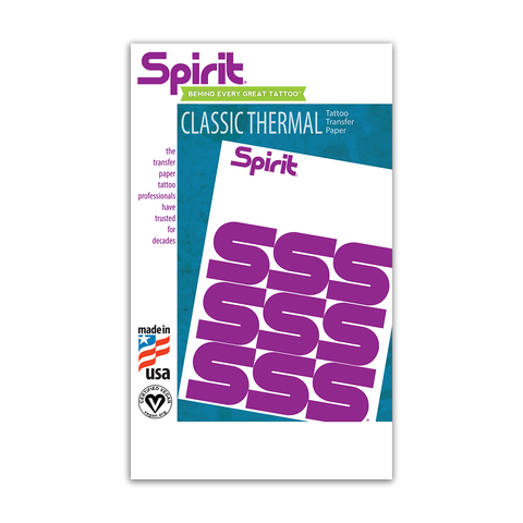Spirit Classic Thermal Tattoo Transfer Paper (100 Sheets)