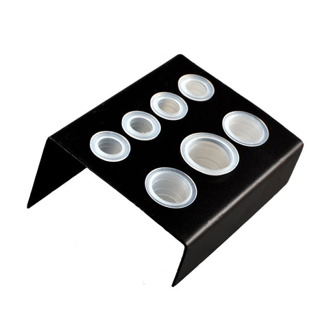 Black Steel Ink Cup Holder