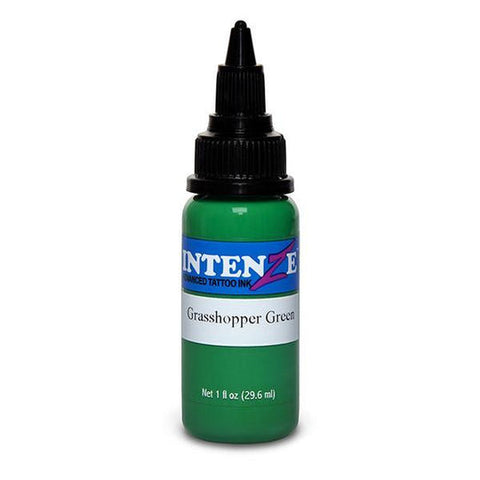 Intenze Grasshopper Green Tattoo Ink - 1oz