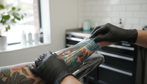 How to Wrap a New Tattoo Correctly: The Professional Guide to Healing Integrity