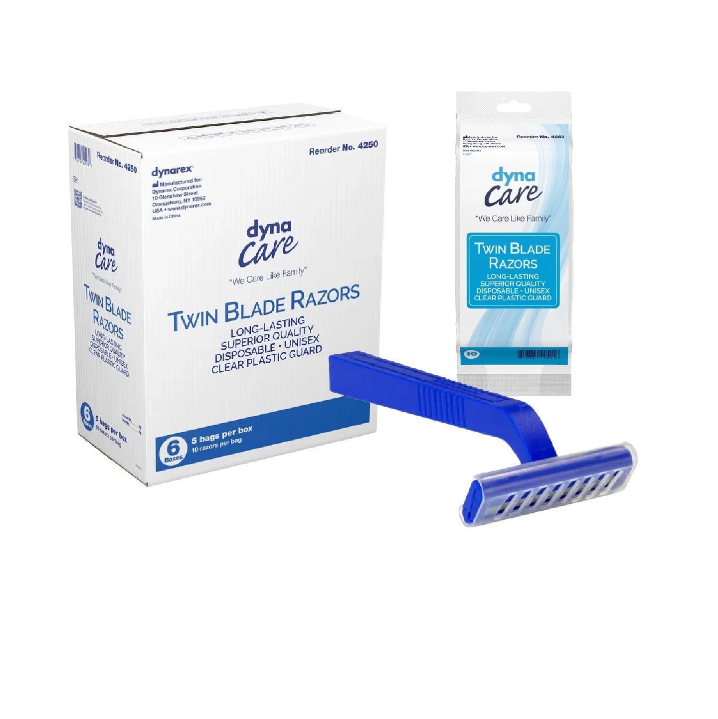 Dynarex Disposable Twin Blade Razors | Tatt Lab