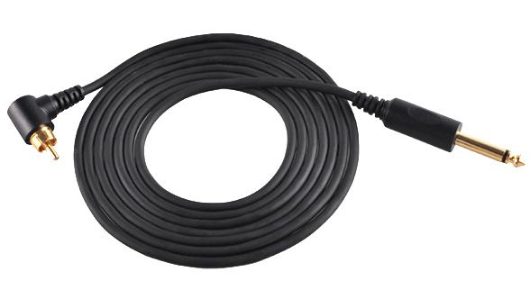 8ft Premium Right-Angled RCA Clip Cord Cable