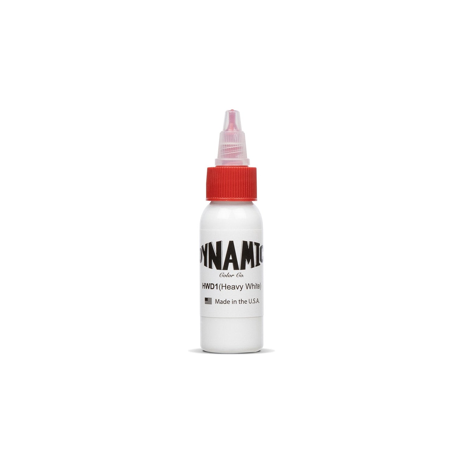 Dynamic Color Heavy White Tattoo Ink - 1oz