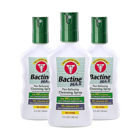 Bactine® MAX 5oz Pain Relieving Cleansing Spray Tatt Lab – Tatt