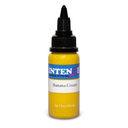 Intenze Banana Cream Tattoo Ink - 1oz