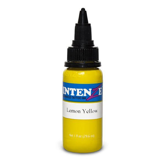 Intenze Lemon Yellow Tattoo Ink - 1oz