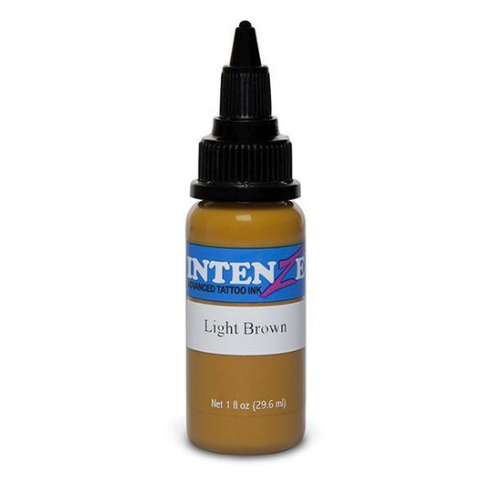 Intenze Light Brown Tattoo Ink - 1oz