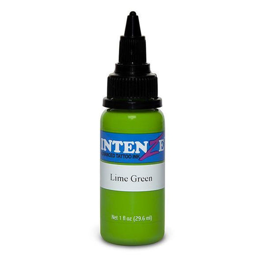 Intenze Lime Green Tattoo Ink - 1oz