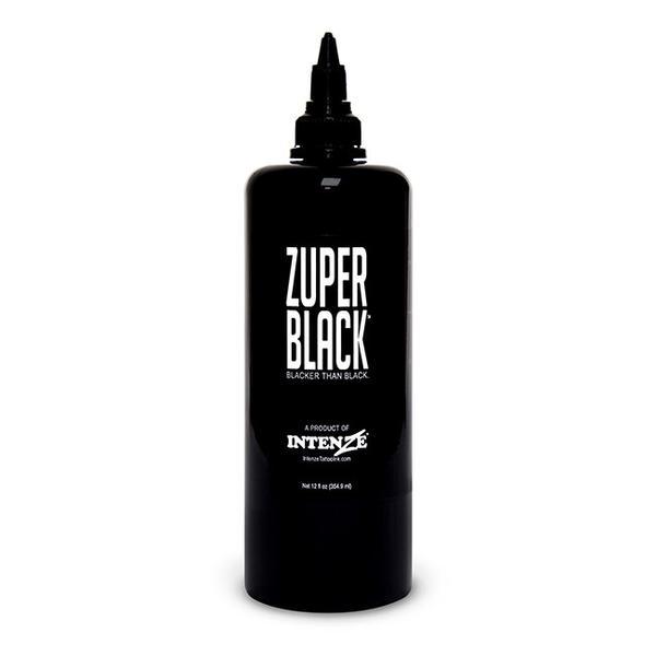 Intenze Zuper Black Tattoo Ink - 1oz