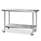 Load image into Gallery viewer, Stainless Steel Medical Work Bench Trolley - 610mm x 1524mm
