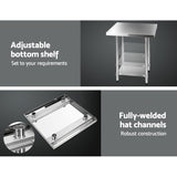 Load image into Gallery viewer, Stainless Steel Medical Work Bench Trolley - 762mm x 762mm
