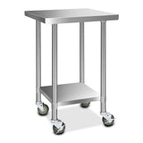Load image into Gallery viewer, Stainless Steel Medical Work Bench Trolley - 610mm x 610mm
