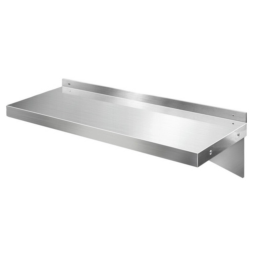 Stainless Steel Wall Shelving & Display - 900mm