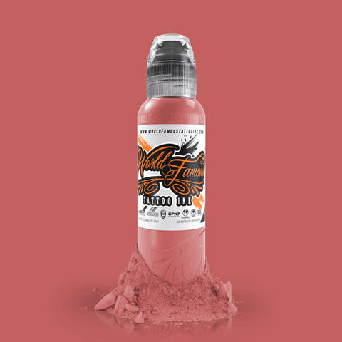 World Famous Pink Ribbon Warm Peach Tattoo Ink