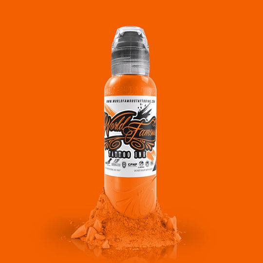 World Famous Everest Orange Tattoo Ink