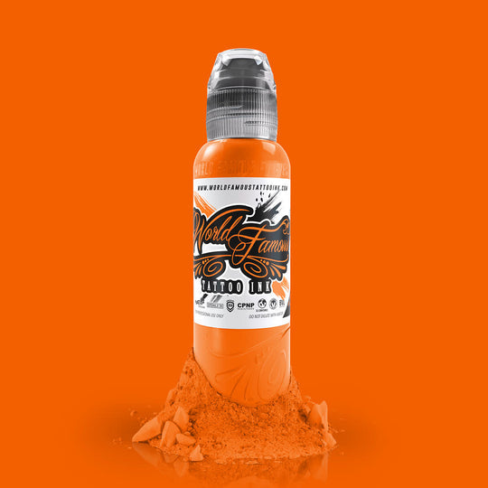 World Famous Everest Orange Tattoo Ink - 1oz