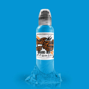 World Famous Donatello Blue Tattoo Ink - 1oz